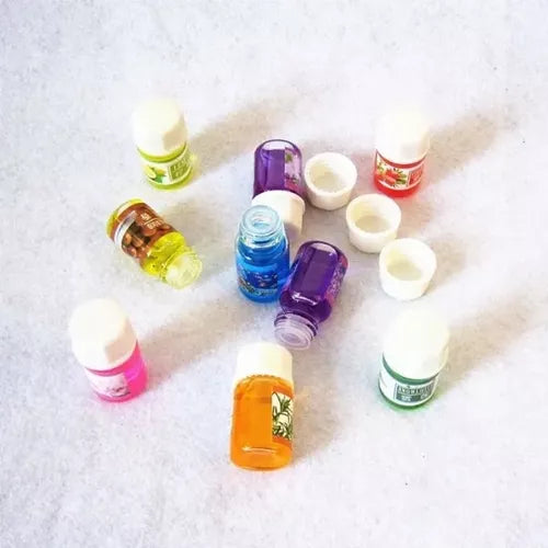 Pack 12 Esencias De Aceites Aromáticos Aroma Humidificadores