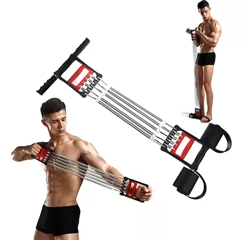 Extensor Con 5 Resortes Para Pectorales Multifuncional