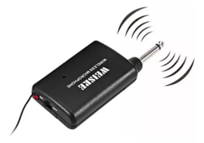 Micrófono Weisre Dm-3308a Negro