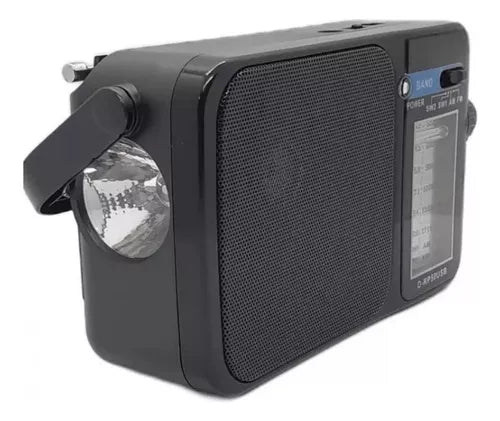 Radio Am Fm Ws1 Ws2 Usb Recargable Y Linterna 13482
