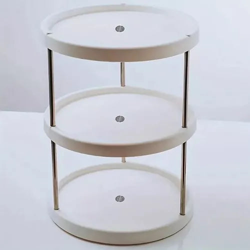 Organizador Estante Especiero Giratorio De 3 Niveles