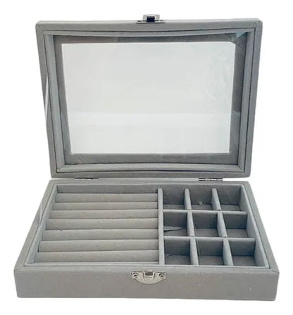 Joyero Caja Exhibición Estuche Organizador De Joyas Ld-1016