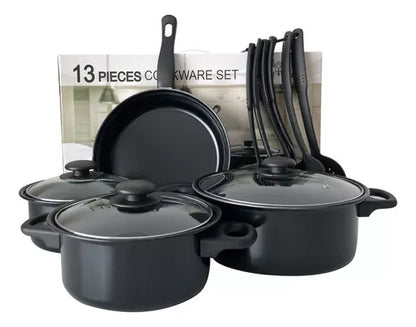 Set De Batería 13 Pcs Antiadherente Royal Mark
