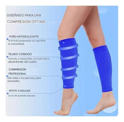 Calcetines De Compresión Deportivos Para Mujer 1 Par