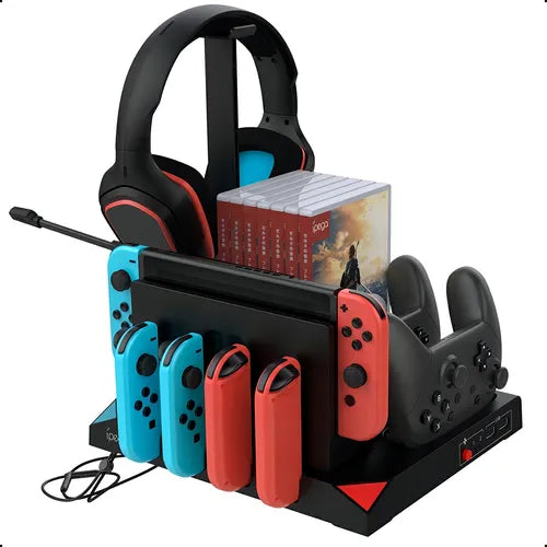 Soporte Base Ventilador Cargador Nintendo Switch