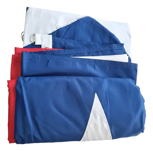 Bandera Chilena 300x200 Cm, Roja, Blanca Y Azul