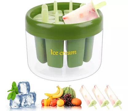 Molde De Silicona Para Hacer Helados De Paleta Hielo