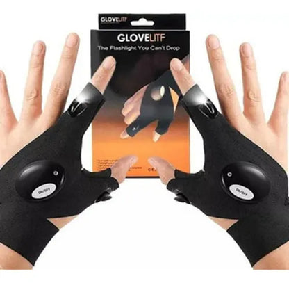 Guantes Con Luz Led Para Pesca Multiusos