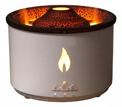 Humidificador Difusor De Aromas Volcán Erupción Ultrasónico