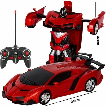 Auto Robot Transformers Juguete A Control Remoto
