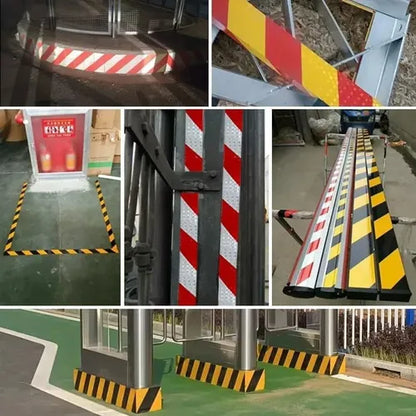 Cinta Reflectante De Seguridad De Rayas 5cm X 5metros