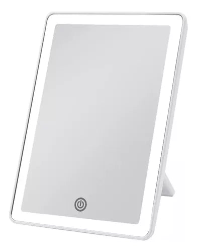 Espejo De Maquillaje Luz Led Táctil De Tocador Yb-016