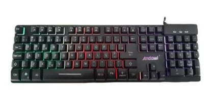 Teclado Rgb Teclado Gammer Teclado Ergonomico Teclado Pc