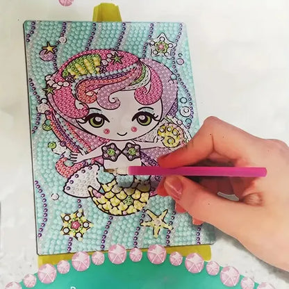 Kit De Pintura De Diamante Bricolaje Princesa Sirena