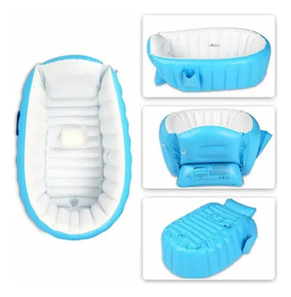 Bañera Inflable Portátil Tina Para Bebés