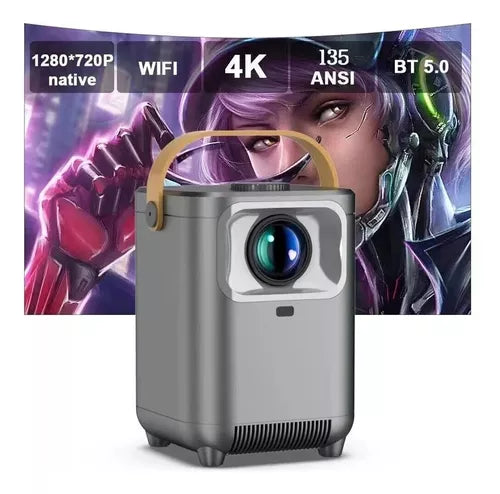 Mini Proyector Portátil Led 6k Bluetooth 5.0 Wifi My-7280