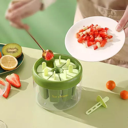 Molde De Silicona Para Hacer Helados De Paleta Hielo