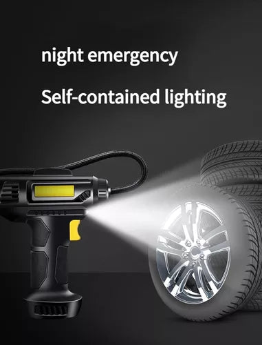 Compresor De Aire Digital Portátil Led Diseño Ergonómico