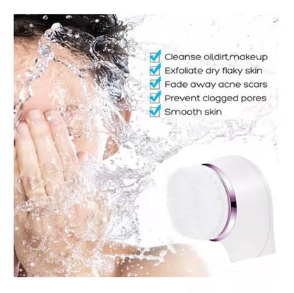 Cepillo Limpiador Facial Exfoliant Masajeador Recargable Usb