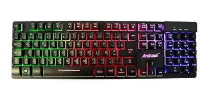 Teclado Rgb Teclado Gammer Teclado Ergonomico Teclado Pc