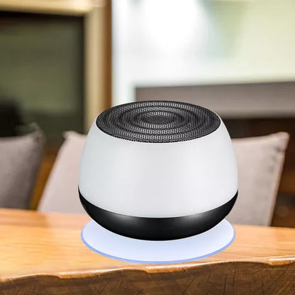 Mini Reproductor Altavoz Portátil Con Luz Ventosa Radio Fm