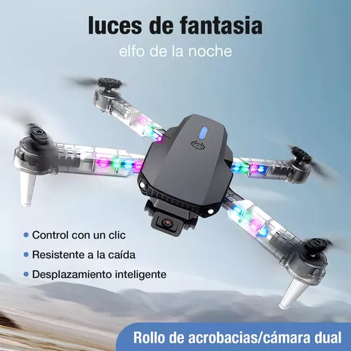 Drone Cámara 4k Plegable Transparente Rgb E88d Max