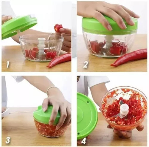 Cortador De Verduras Picador Ajo Cebolla Verduras Carne
