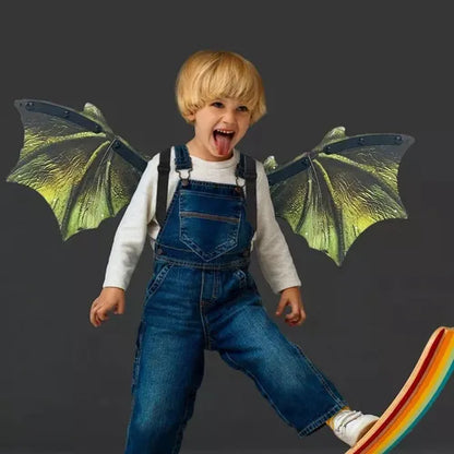 Alas De Dinosaurio Iluminadas Accesorio Para Disfraz