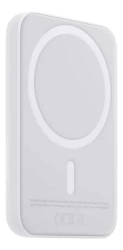 Cargador Batería Externa iPhone Magsafe Carga Inalámbrica Color Blanco