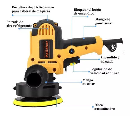 Pulidora Eléctrica Autos 700w 220v Encerado