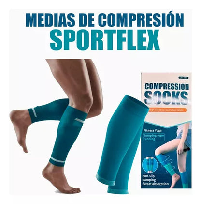 Calcetines De Compresión Deportivos Para Mujer 1 Par
