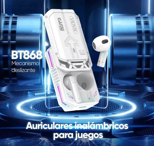 Audífonos Gaming Headset Versión 5.3 Vidvie Bt868