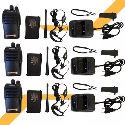 Walkie-talkie Baofeng Walk Talk 777 BF-777S de 2 radios - negro 220V