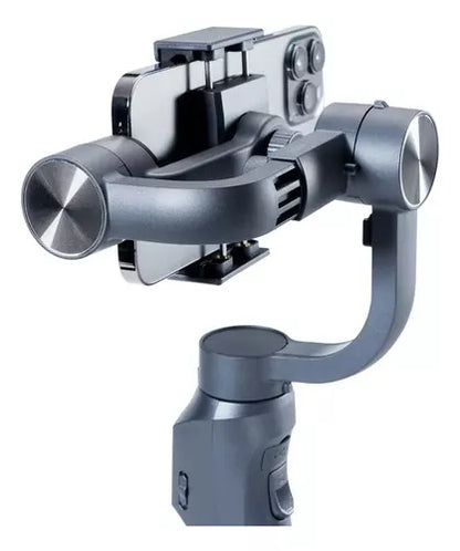Estabilizador Gimbal 3 Axis Celular Steadycam iPhone Samsung Color Negro