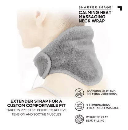 Masajeador Envoltura Para Cuello Masajes Electrico Calmante