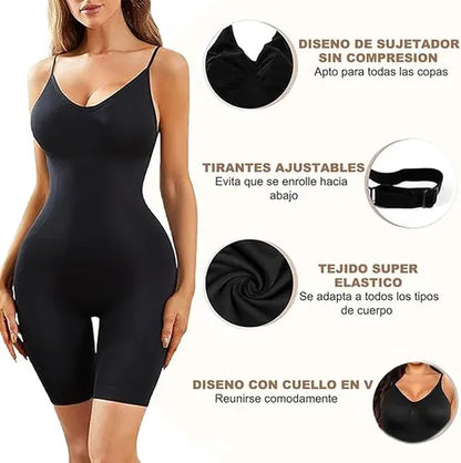 Body Short Moldeadora Con Control Faja