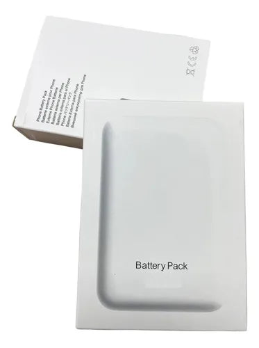Cargador Batería Externa iPhone Magsafe Carga Inalámbrica Color Blanco