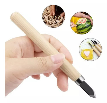 Juego De Cinceles Para Tallar Madera Cuchillos