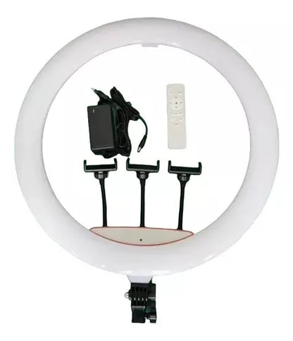 Aro De Luz Con Control Y Trípode Aro 56cm 22 Lampara Tiktok
