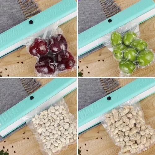 Máquina Selladora Al Vacío Para Alimentos Comida + Bolsas