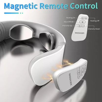Masajeador Inteligente De Cuello Compresa Caliente Ergonómic