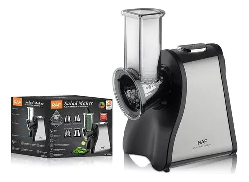 Rallador Procesador Triturador Eléctrico Vegetales Queso
