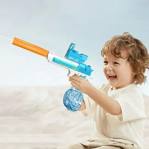 Pistola De Agua Juguete Niños Luces Led Desert Eagle