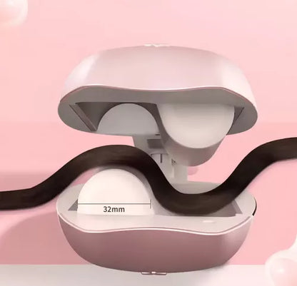 Rizador Ondulador De Pelo En Forma De Patita De Gato Color Rosa