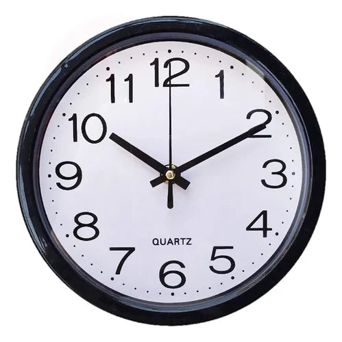 Reloj De Pared Redondo Decorativo De Mural Clásico