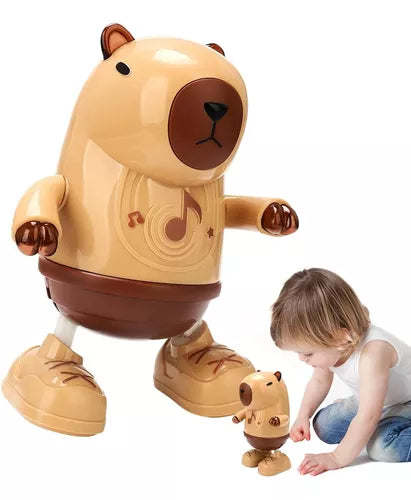 Juguete Capibara Bailarín Con Luces Y Música 3d