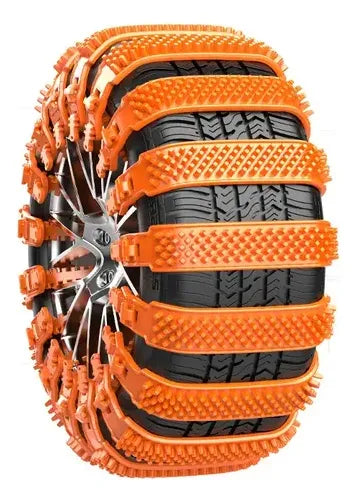X10 Cadenas Plásticas Antideslizantes Para Nieve Para Auto