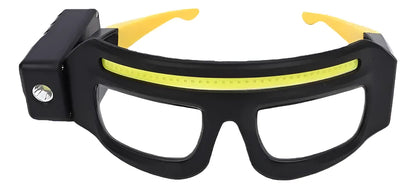 Gafas De Seguridad Con Linterna Led Frontal 2 Niveles De Luz